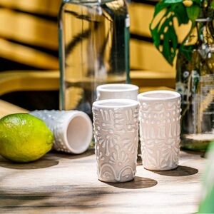 Talavera Shot Glasses - Set of 4 Authentic 2oz. - hand painted